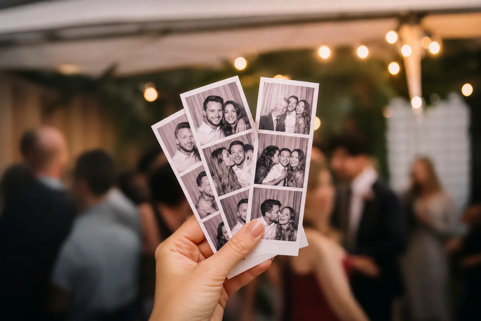 Fotolustro i fotobudka — księga gości, w Krakowie
